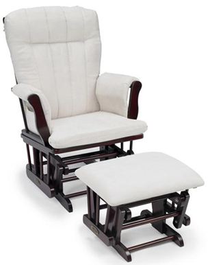 Avalon glider rocker sales with ottoman